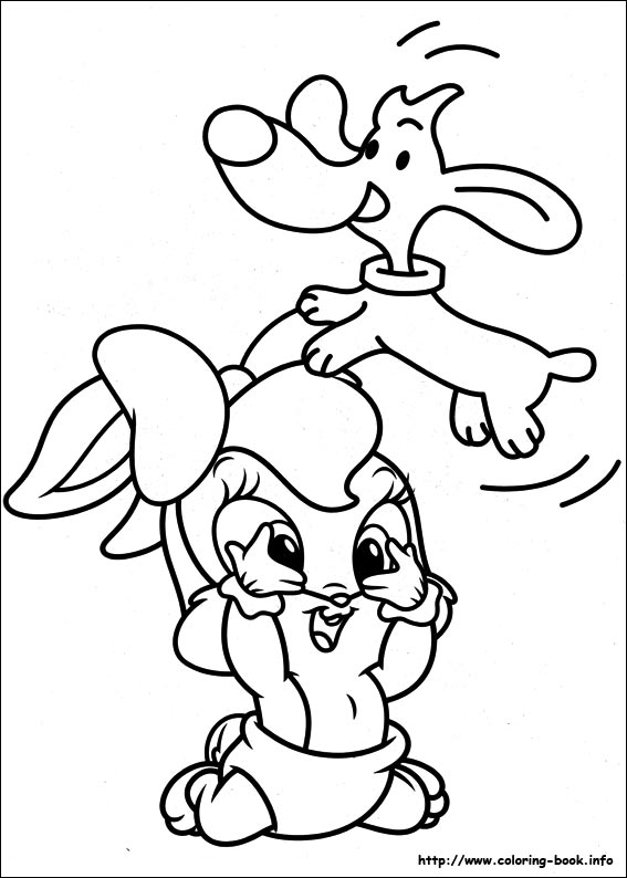 Baby Looney Tunes coloring picture